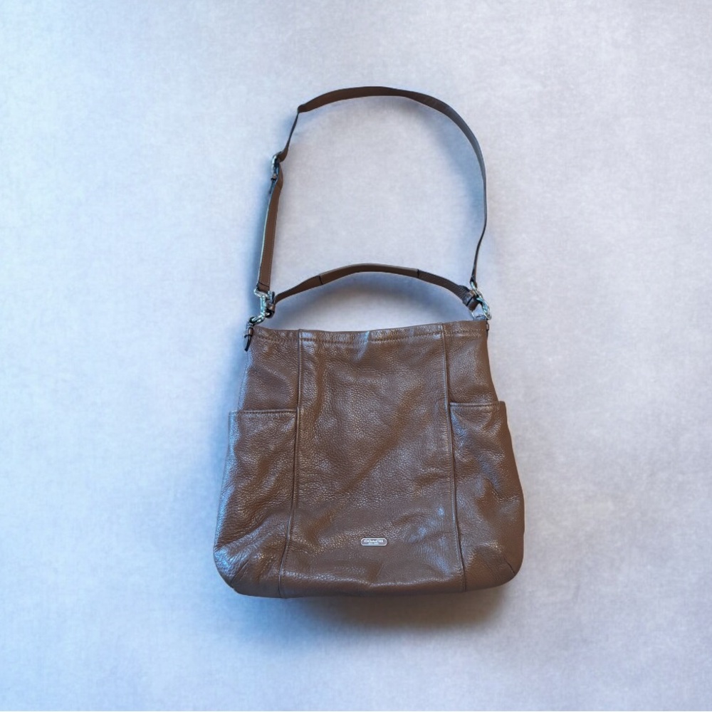Coach Brown Leather Shoulder Bag